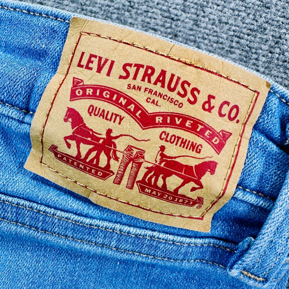 Levis 725 High Rise Bootcut Jeans Womens 28x32 Medium Wash Blue Slim 18759-0086 - Picture 5 of 14